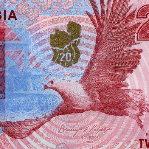 20 квача 2024 (2025) года - Замбия (Pick W63) UNC