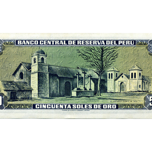 50 солей 1977 года - Перу (Pick 113) aUNC