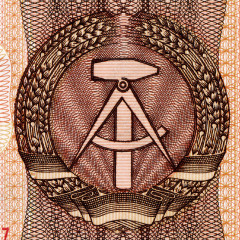 500 марок 1985 года - ГДР (Pick 33) aUNC