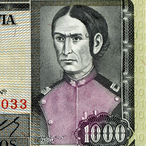 1000 песо 1982 года - Боливия (Pick 167) UNC