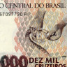 10000 крузейро 1993 года - Бразилия (Pick 233с) UNC
