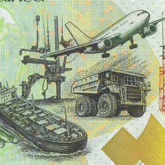 100 кина 2008 года - 35 лет Банку - Папуа - Новая Гвинея (Pick # 37) UNC