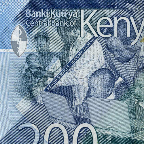 200 шиллингов 2024 года - Кения (Pick W54) UNC