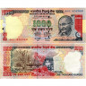 1000 рупий 2006 года - Индия (Pick# 94c) F-VF - отверстия от скоб