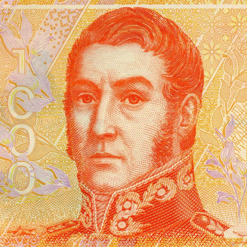 1000 песо 2023 года - Аргентина (Pick W367) UNC