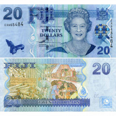 20 долларов 2007 года - Фиджи (Pick # 112.a) UNC