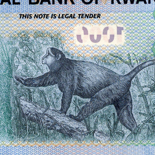 1000 франков 2019 года - Руанда (Pick W43) UNC