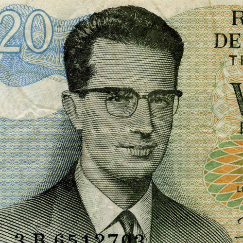 20 франков 1964 года - Бельгия (Pick 138.2) - VG