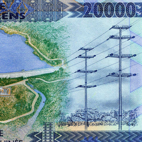 20000 франков 2018 года - Гвинея) UNC