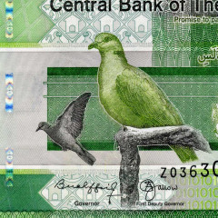 10 даласи 2023 года - Гамбия (Pick W38) UNC