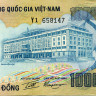 1000 донгов 1972 года - Южный Вьетнам (Pick# 34) XF