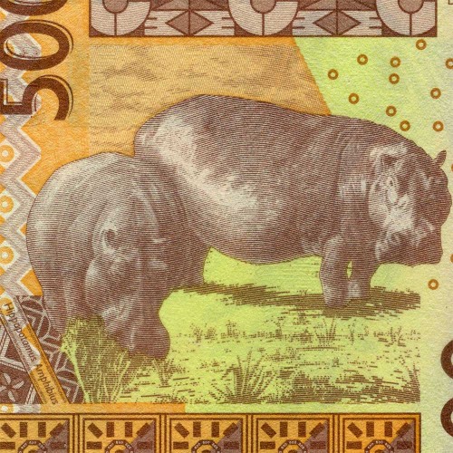 500 франков 2012 года - Сенегал UNC