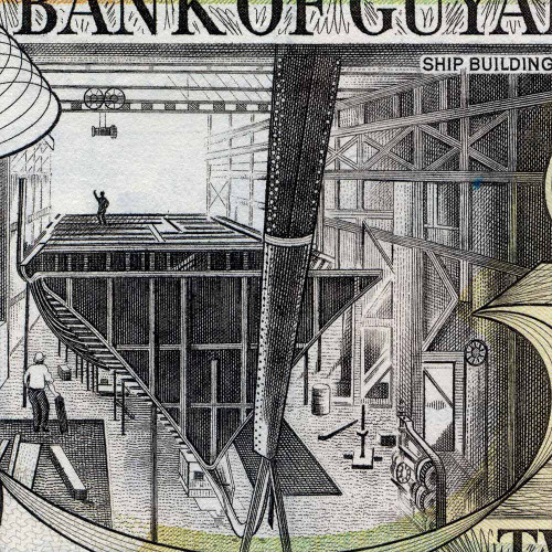20 долларов 2018 года - Гайана (Pick# 30.g TDLR) UNC