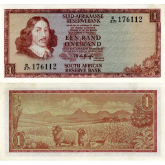 1 рэнд 1973-1975 гг - ЮАР (Pick 116) XF