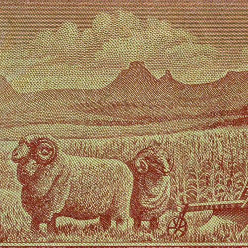 1 рэнд 1973-1975 гг - ЮАР (Pick 116) XF