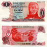 1 песо 1984 года - Аргентина (Pick 311a.2) UNC