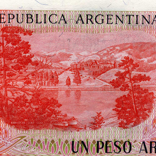 1 песо 1984 года - Аргентина (Pick 311a.2) UNC