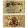 1000 марок 1910 года - Германия (Pick 45.b) G-VG