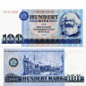 100 марок 1975 года - Выпуск 1986 года - ГДР (Pick 31.b) UNC