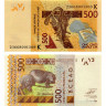 500 франков 2023 года - Сенегал (Pick 719K) UNC