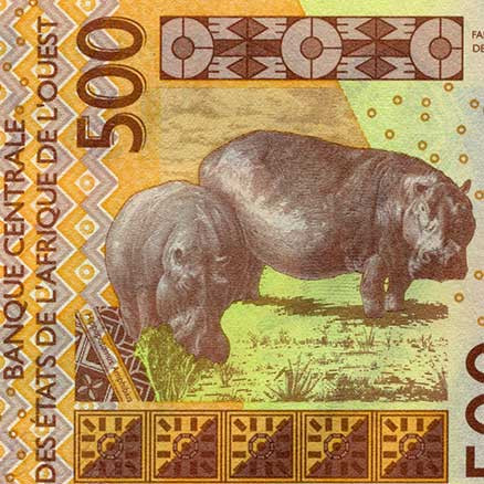 500 франков 2023 года - Сенегал (Pick 719K) UNC