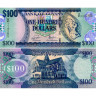 100 долларов 2022 года - Гайана (Pick 36.e) UNC