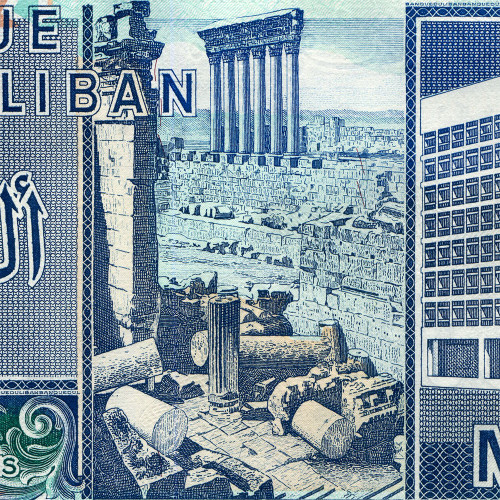 1000 ливров 1988-1992 гг - Ливан (Pick# 69) UNC