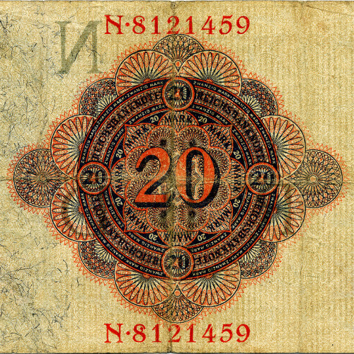 20 марок 1914 года - Германия (Pick 46.b) G-VG