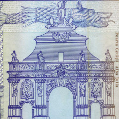 5000 лей 1993 года - Румыния (Pick 104) F-VF